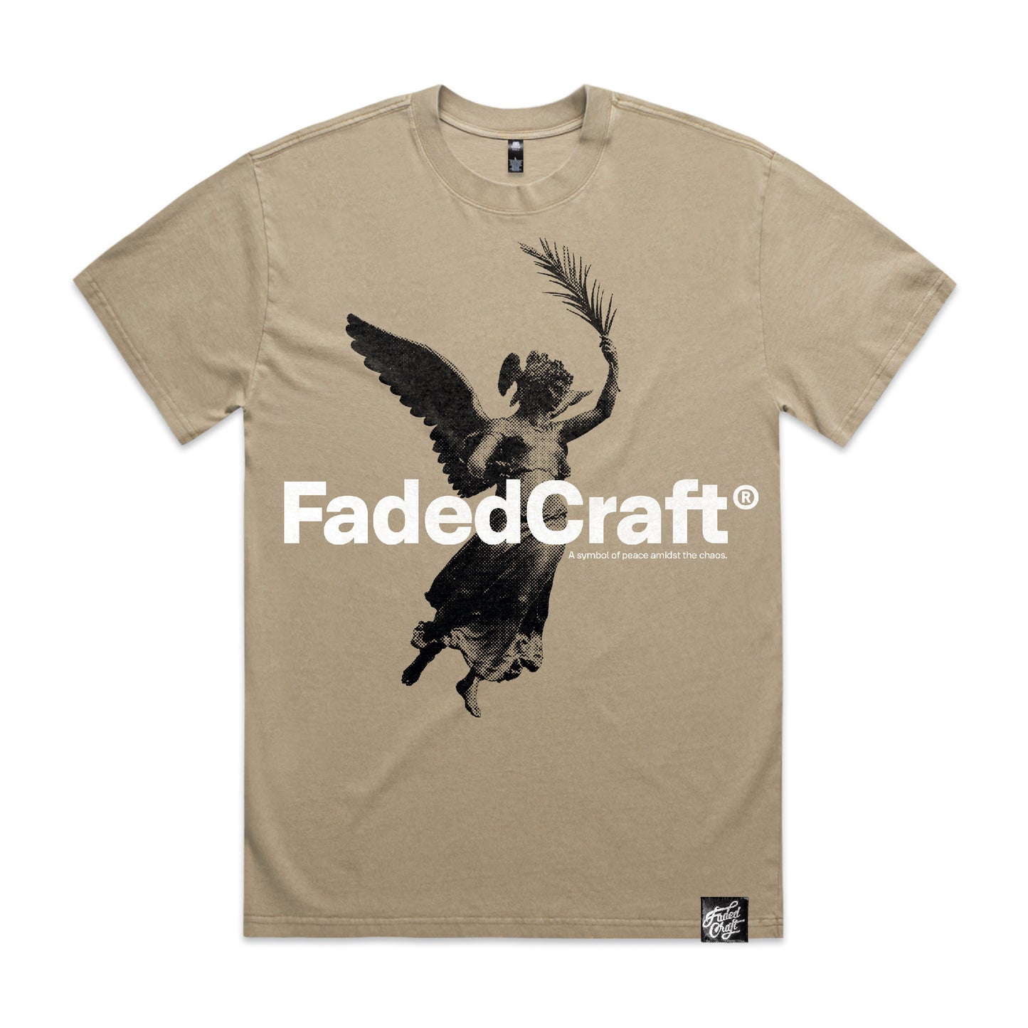 Camiseta gruesa extragrande Peace | Chaos