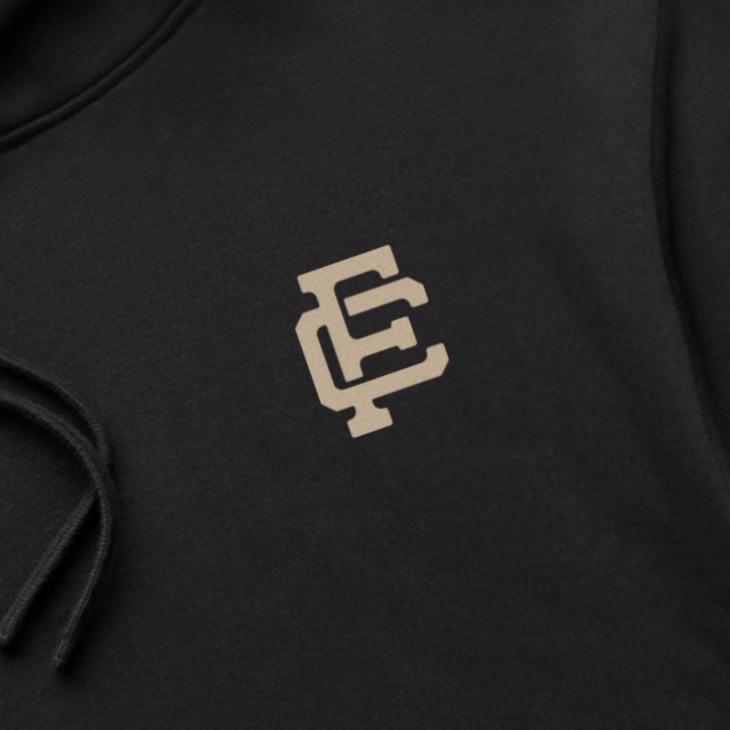 Sudadera con capucha pesada con monograma FC